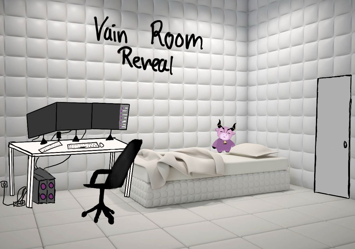 night_owl05fun's tweet photo. Stream recap what i done, i am back doing a bit better now and have the energy to make some cursed art!

-Baihe said his room look like a psych ward room
-Vain driving while Baihe and chat hold for their dear life

#invain #vainitas https://t.co/jTHumRu94w