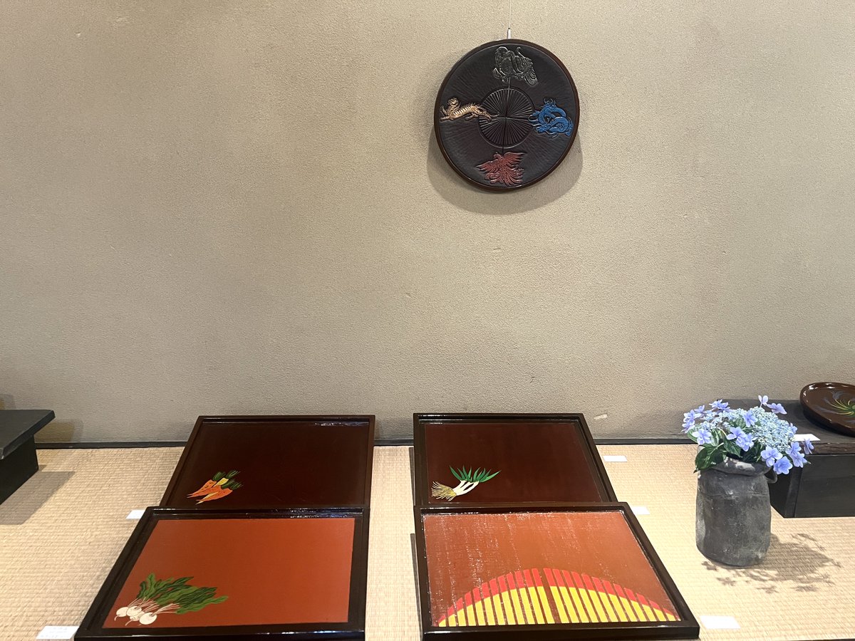 semimalc's tweet photo. 第2回 漆工房時蔵【彩りのある漆展】
今日から始まりました！
・会期:6/18(木)〜28(日) 11:00〜17:00
・参加作家:上村一渓、山田春義、福井みのり、時蔵工房
素晴らしい作品はもちろん、手に取りやすいも並んでいます。
是非ご覧下さい。
@北鎌倉ギャラリー月
https://t.co/Ggu0JtC33y https://t.co/3pLCBgANyf