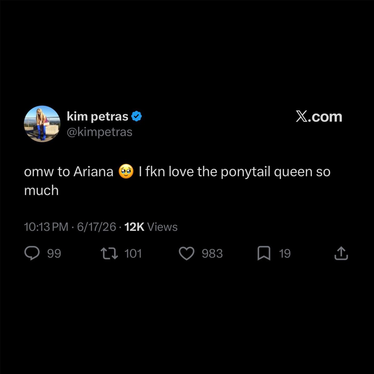 esontour's tweet photo. Popstar Kim Petras is in attendance tonight at the #EternalSunshineTour in Inglewood https://t.co/TKXlzREqnE