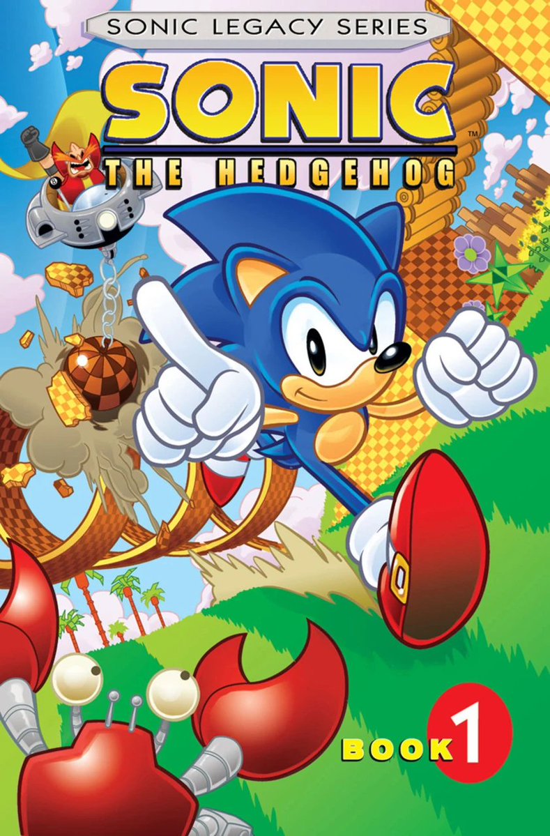 archiesonicwrld's tweet photo. In Sonic the hedgehog #65, one of the books in Jeremiah's Library is a copy of Ken Penders' "The Lost Ones".

In digital reprints, this is replaced with a copy of "Sonic Legacy Volume 1", likely due to The Lost Ones never being an Archie property. https://t.co/OZJQLbWjiN