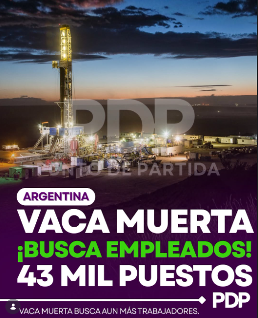 Tv_Libertaria's tweet photo. 🇦🇷VACA MUERTA: FULL CREACIÓN DE EMPLEOS ♥ https://t.co/vzT7jp930r