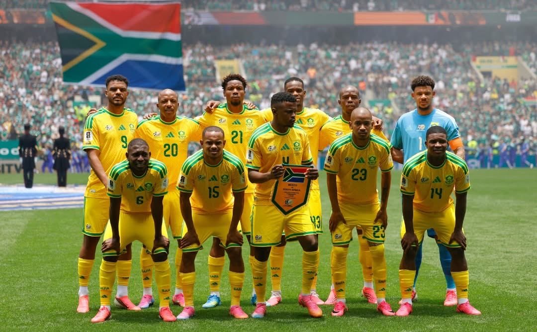 UnplayableZA's tweet photo. 𝗠𝗔𝗧𝗖𝗛𝗗𝗔𝗬‼️

🇿🇦 SA 🆚️ Czech 🇨🇿 

🏟 Atlanta 
⌚️ 18H00 SA Time

𝙍𝙀𝙋𝙊𝙎𝙏 𝙛𝙤𝙧 𝘽𝙖𝙛𝙖𝙣𝙖 🙌

#FIFAWorldCup2026
#BafanaPride 
#UNPLAYABLE https://t.co/eut6wf0Kz1