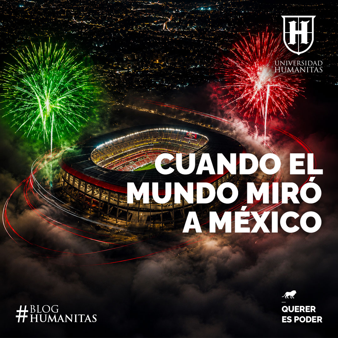 UHumanitas's tweet photo. ¿Recuerdas cuando México hizo historia ante los ojos del mundo? 🇲🇽
La inauguración del Mundial 2026 nos regaló momentos inolvidables: cultura, música y una afición que demostró por qué México vive el futbol. 🌎🏟️
Revive los momentos en #BlogHumanitas 👉 https://t.co/Dtuc2C6NBe https://t.co/Vj4vfY18Sd