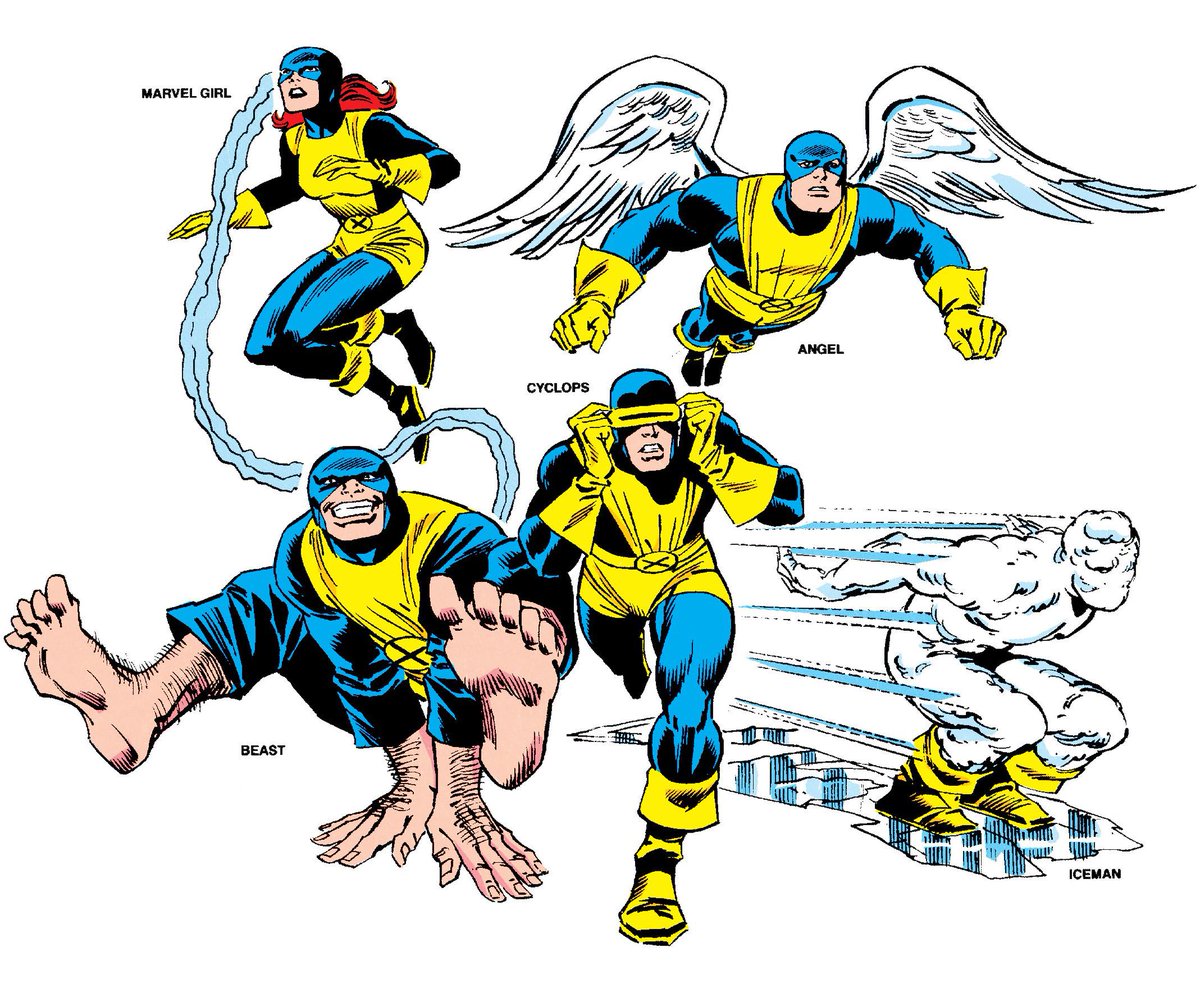 ClassicXMen's tweet photo. The Original X-Men. https://t.co/RDPLk3yJwO