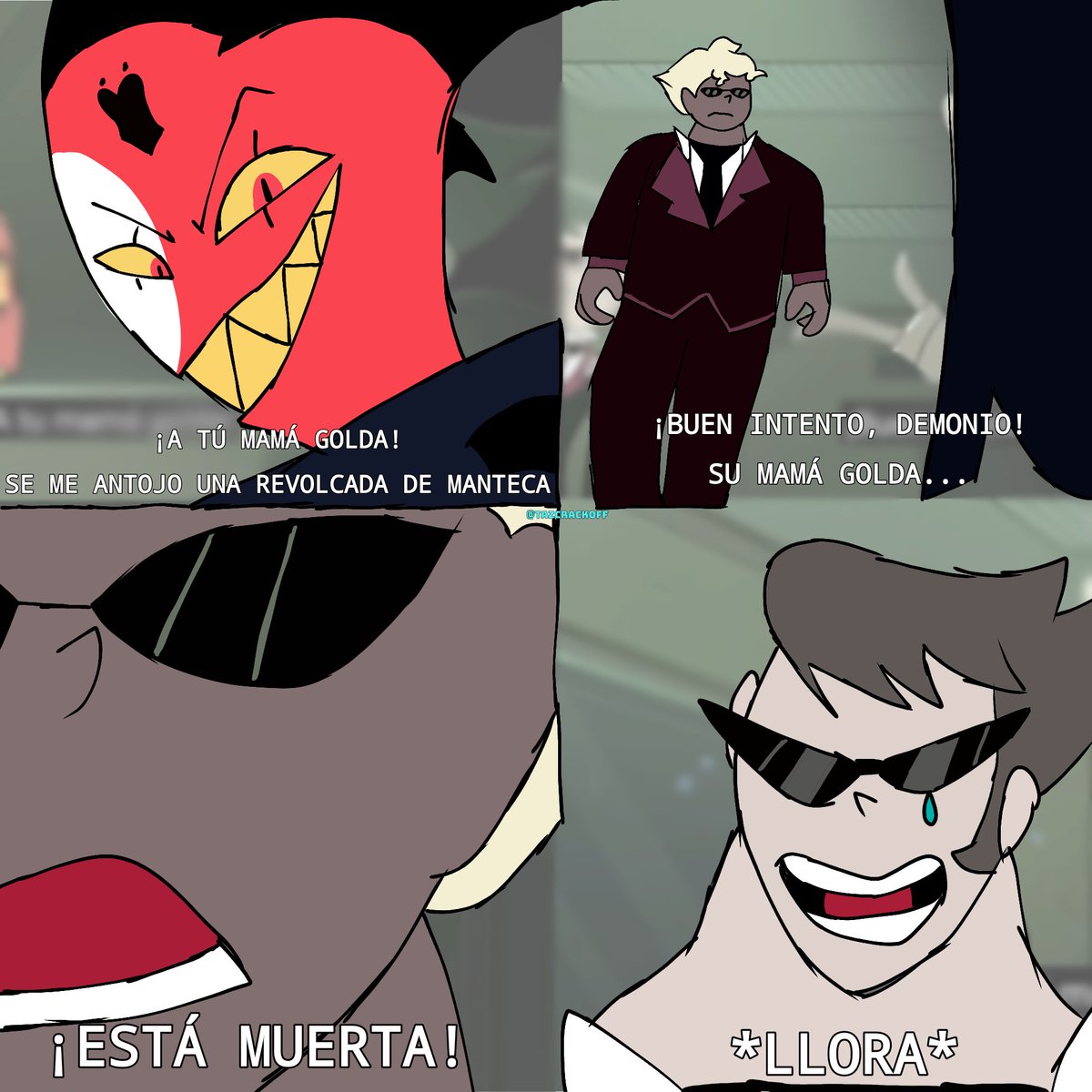 Si te sigo eres fan del Hellaverse tweet media