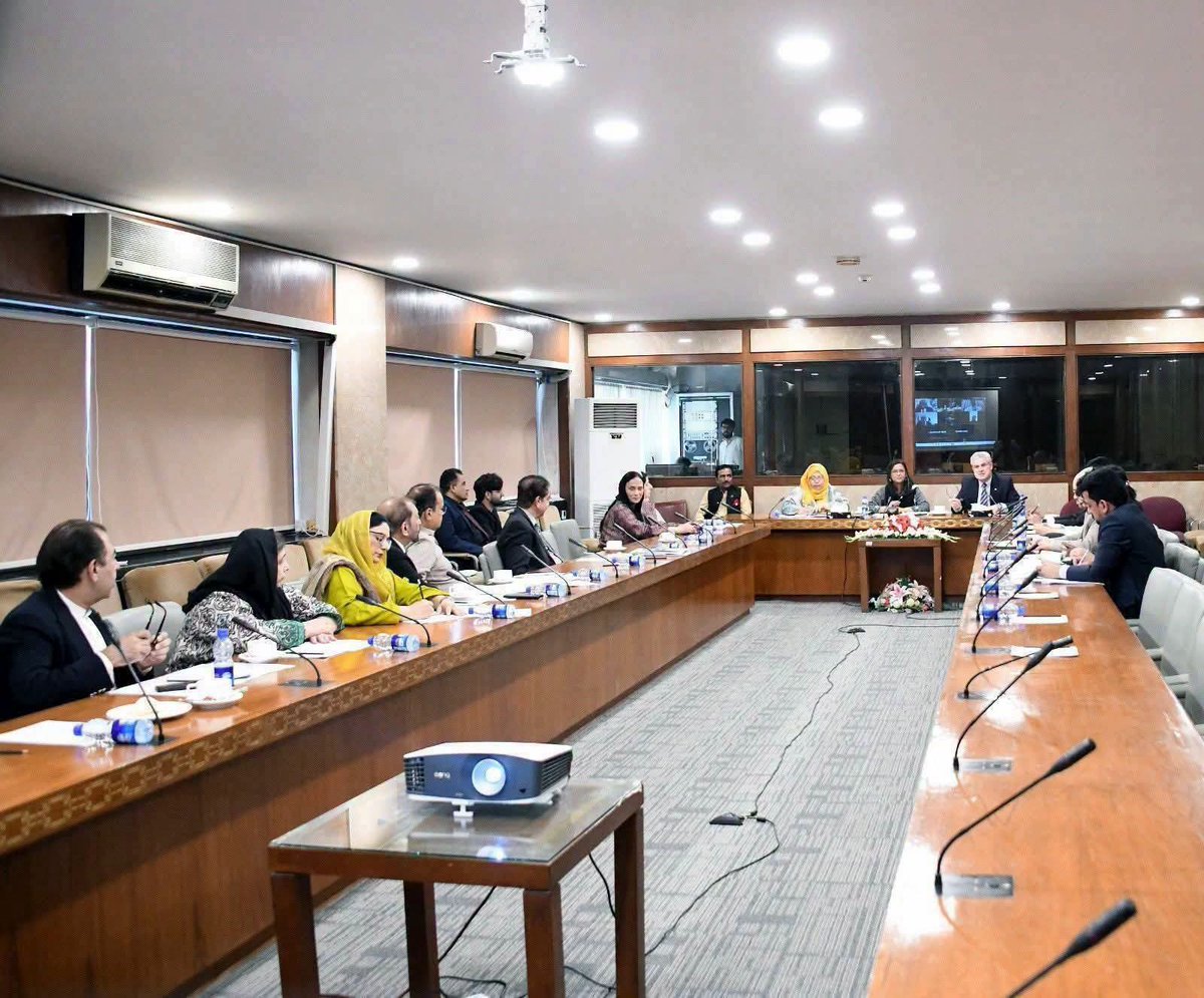 rind_subhan's tweet photo. Fruitful result of parliamentary diplomacy
Under the convenership of Dr @ShahNafisa Pak-South Africa Parliamentary Friendship Group reaffirmed its commitment to cooperation in trade,education, tourism,culture people-to-people exchanges, paving the way for stronger bilateral ties https://t.co/izJabXnWrc