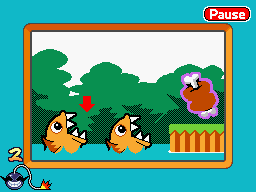 SuperMarioFact's tweet photo. The player must tap the meat to toss it. https://t.co/G5YEuFcc9v