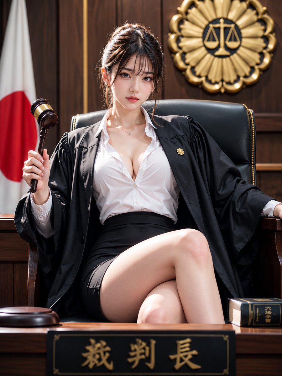 kyotapinda's tweet photo. 働くお姉さん『裁判官』 https://t.co/EOGMk8U5G8
