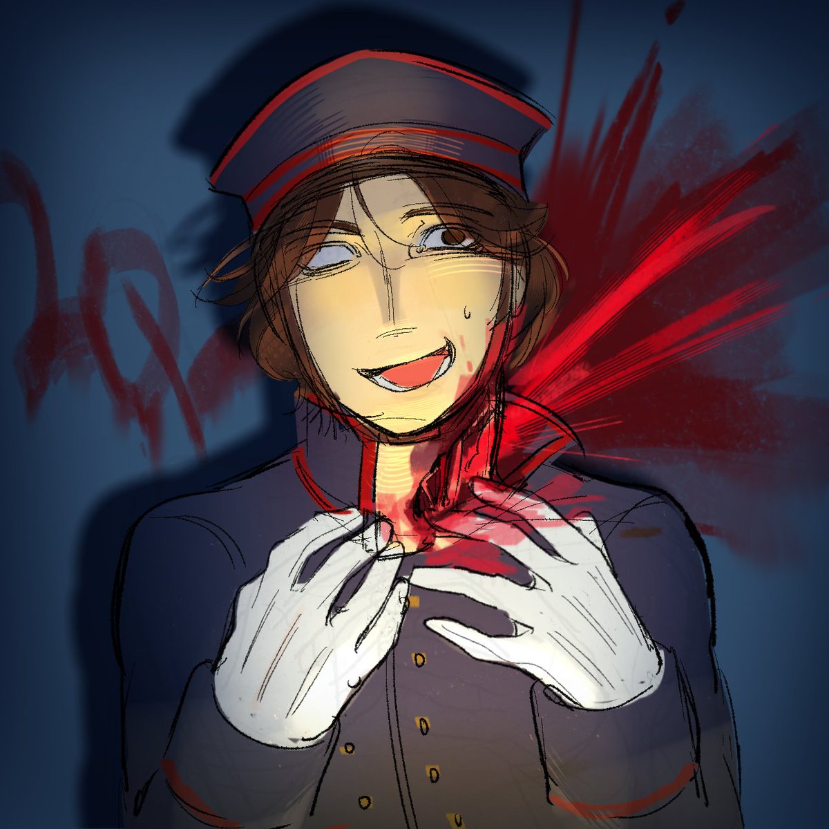 fe3biees's tweet photo. My pretty boy prussian surgeon whos my mascot who i like to drag through the mud ft. That popular ref on tiktok rn #gutsandblackpowder https://t.co/3DtXUbZAEP