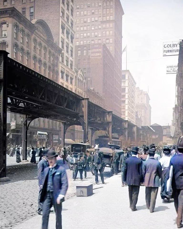 Chicago_History's tweet photo. Wabash &amp; Adams - 1907.

#ChicagoHistory ☑️ https://t.co/F9AXyzWejQ
