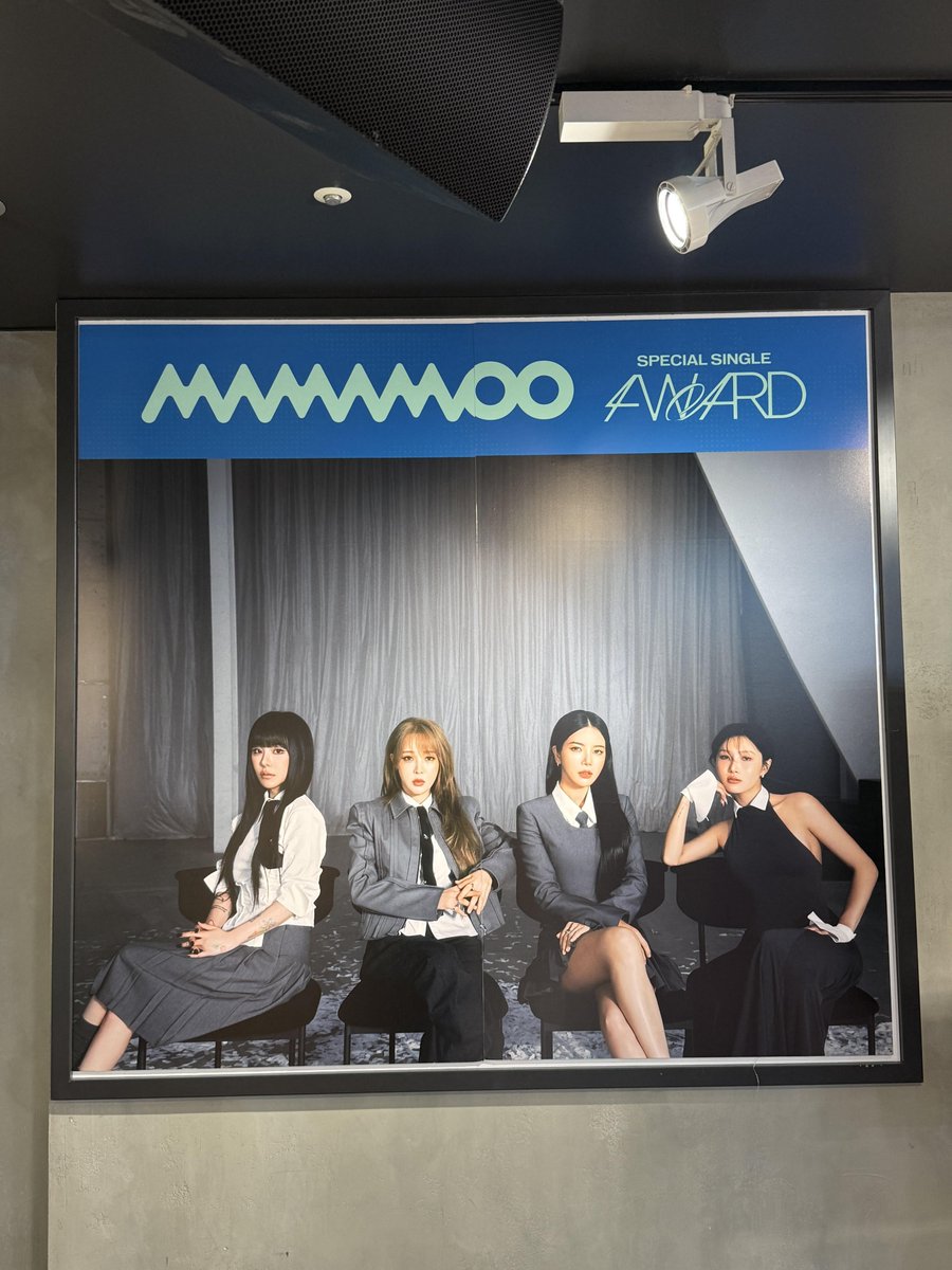 Mamamoo ソラ　渋谷 タワ渋kpop】 ／ #MAMAMOO Special Single [#4WARD]発売記念パネル展