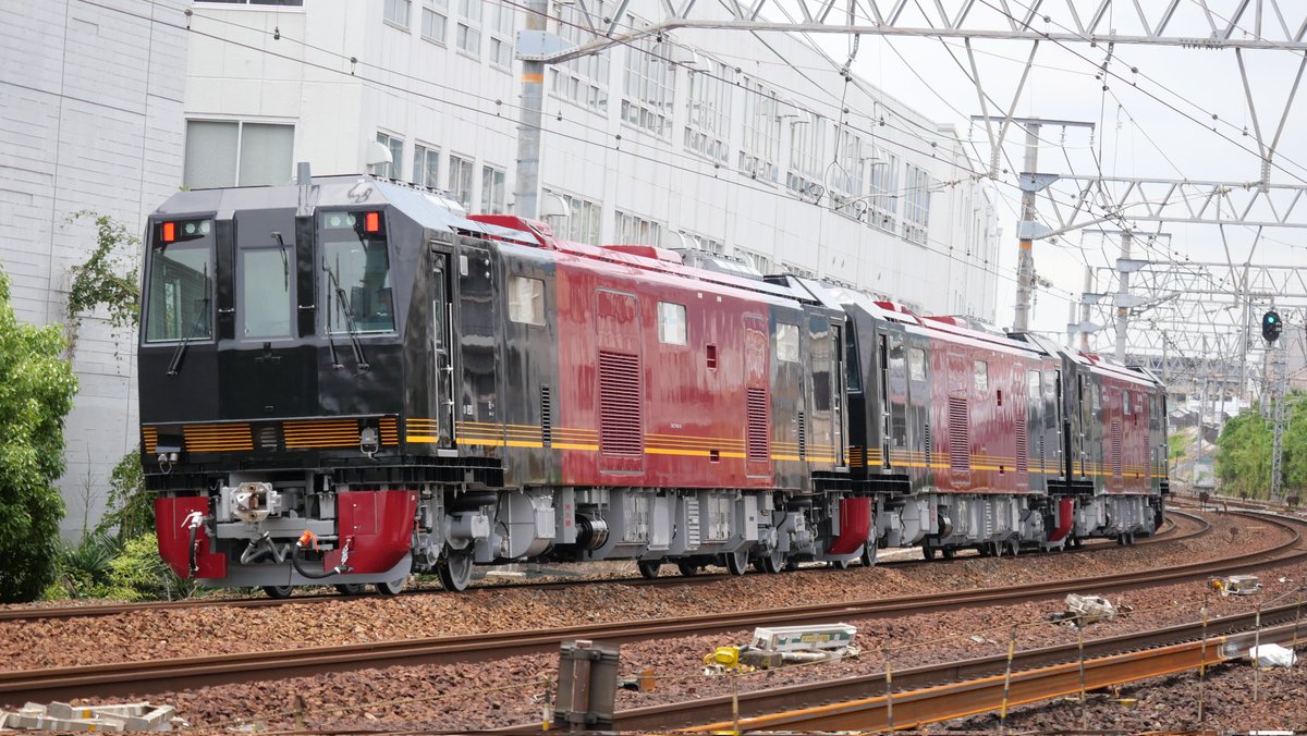 takamiya0's tweet photo. 2026/06/18
DEC743-1001+7+8
近畿車輛出場試運転 https://t.co/Wg24WJ6Bm5