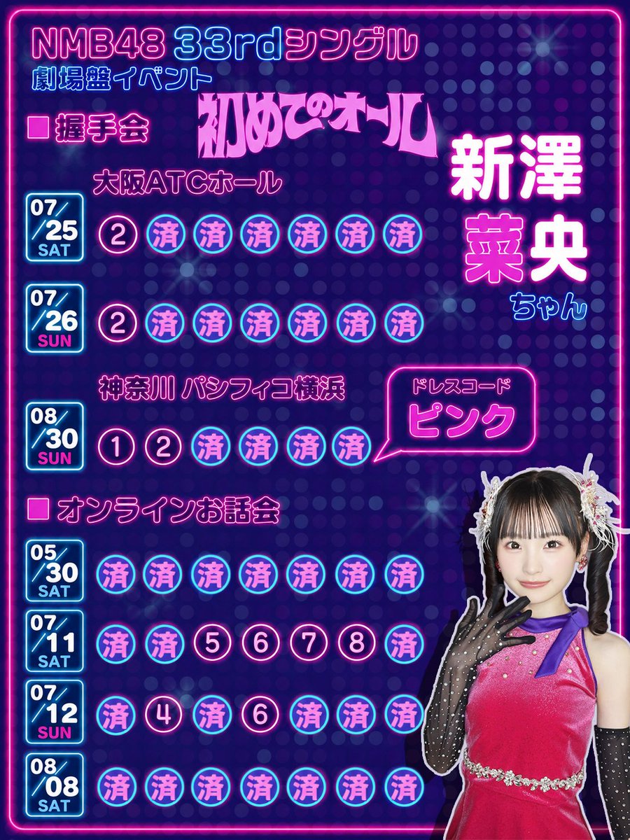 2026年新澤菜央生誕祭実行委員会 (@shinshin08_02) / Posts / X