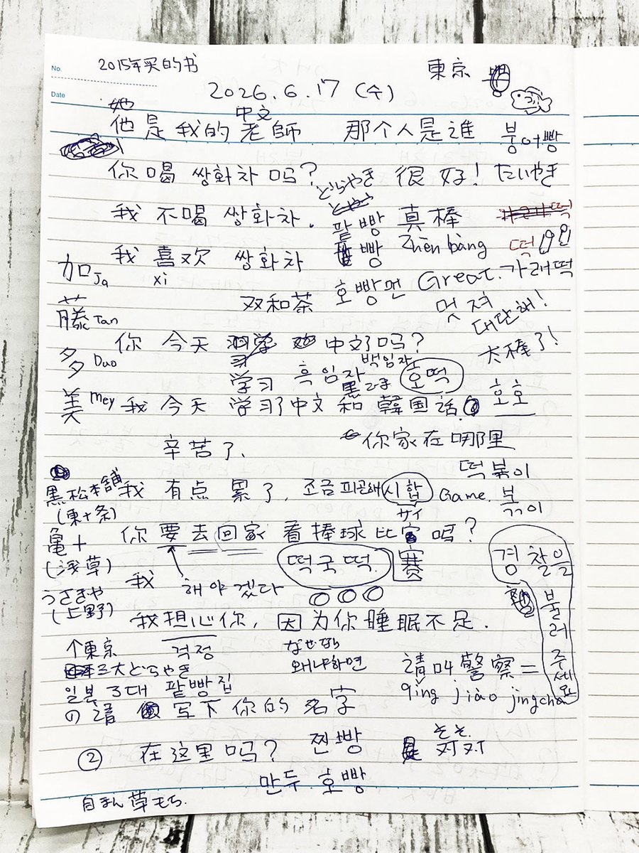 bookyangmal's tweet photo. 어젯밤 양말도서관.
도라야키, 타이야키(일식 붕어빵).
누구나 쉽게 먹을 수 있지만,
그 정보를 분석하고 한 권의 책으로 만드는 일은 누구나 할 수 있는 일이 아니다.
나는 그냥 먹는 쪽♪
ㅎㅎ
#ヤンマルノート #どら焼き #たい焼き https://t.co/82LUvVL7a6