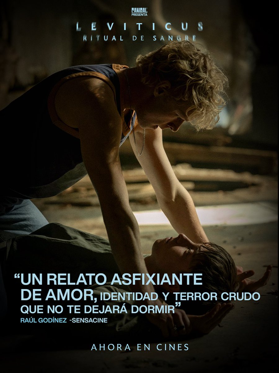 cineCANIBAL's tweet photo. “Terrorífica, conmovedora, romántica”
#Leviticus
Ahora en cines de México https://t.co/870hAt4wDB