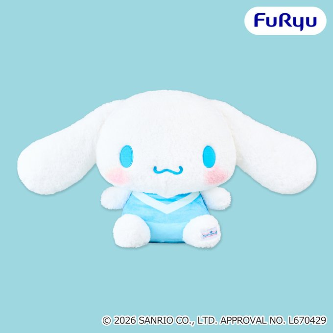 プライズ入荷のお知らせ】 シナモロール キャラクター大賞2026 超超BIG