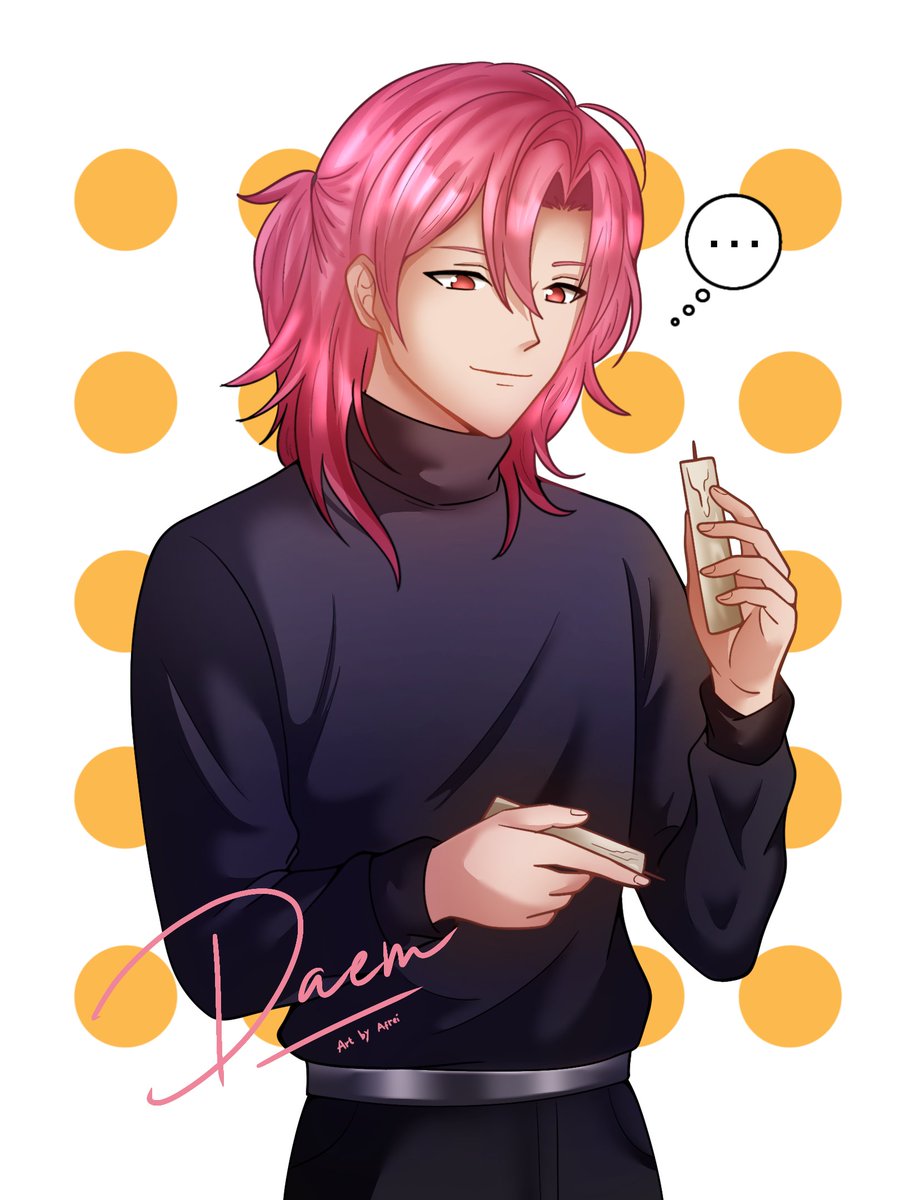 afrei_'s tweet photo. Daem dan lilin di visage🕯️ 
*Random thoughts* kalo ga dikasi konteks, bisa dikira mau jaga lilin babi ngepet ga ya? Hmm.... Nvm ahahahaha
#drawem #daem #visage https://t.co/zWlnvkMFbU