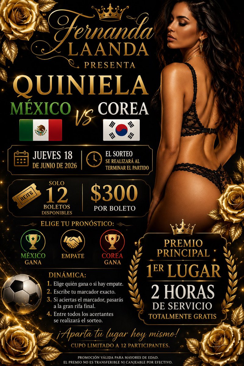 FernandaLaanda's tweet photo. Interesante!!! Detalles en privado WhatsApp📲 https://t.co/HKF6iNVPb5