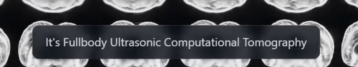 AutismCapital's tweet photo. They're calling it "Fullbody Ultrasonic Computational Tomography" or FUCT for short.

Are you ready to get FUCT? https://t.co/w2RdzxB955