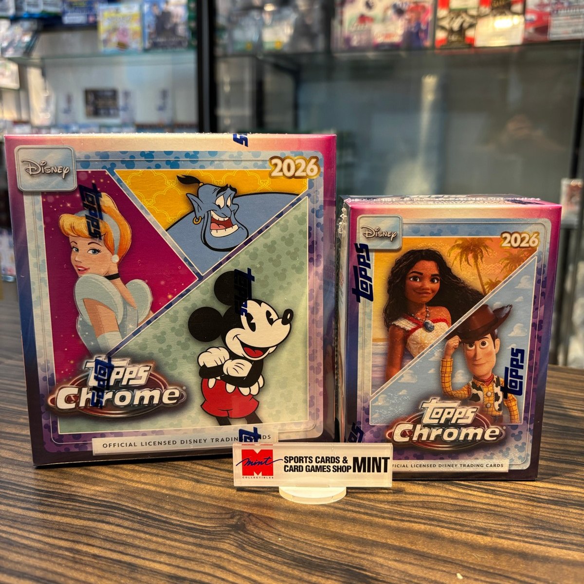 ?新商品入荷情報?】 2026 TOPPS CHROME DISNEY MEGA BOX/VALUE BOX 