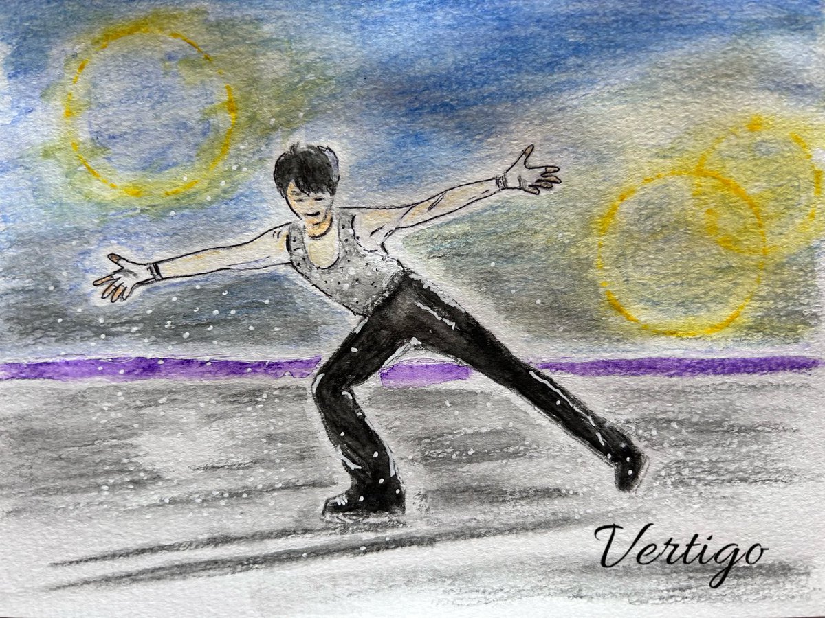 Orangem94424301's tweet photo. #メンシプ私書箱

いつか
オトナのVertigo 
お待ちしております😙

プロローグで披露された
オトナの『CHANGE』も 
めっちょ 好きです❤️

16歳 4CC EXより　水彩と白ペン

#羽生結弦公式YouTubeチャンネル
#羽生結弦 https://t.co/NBEeKmux9M