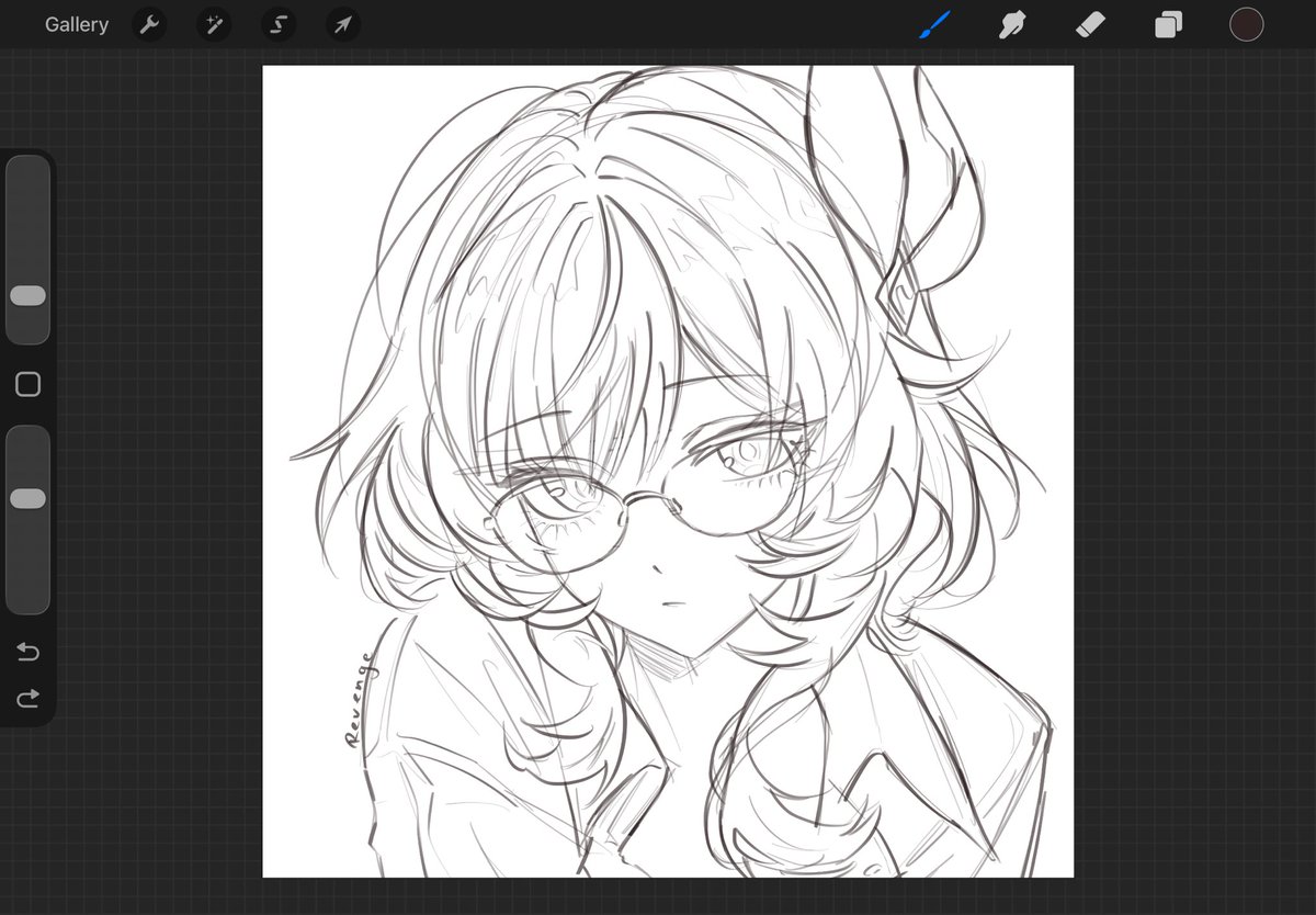 fndezzz's tweet photo. Nobody seeing this wip  #cyrene #fanart #honkai #崩壊スターレイル https://t.co/98YYxQ5t01