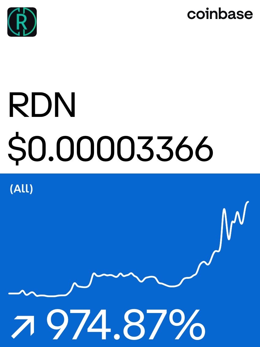 cellison79's tweet photo. Rarrden on @Coinbase: https://t.co/ojIeT8SVd7 https://t.co/2cr2rOQ8vk