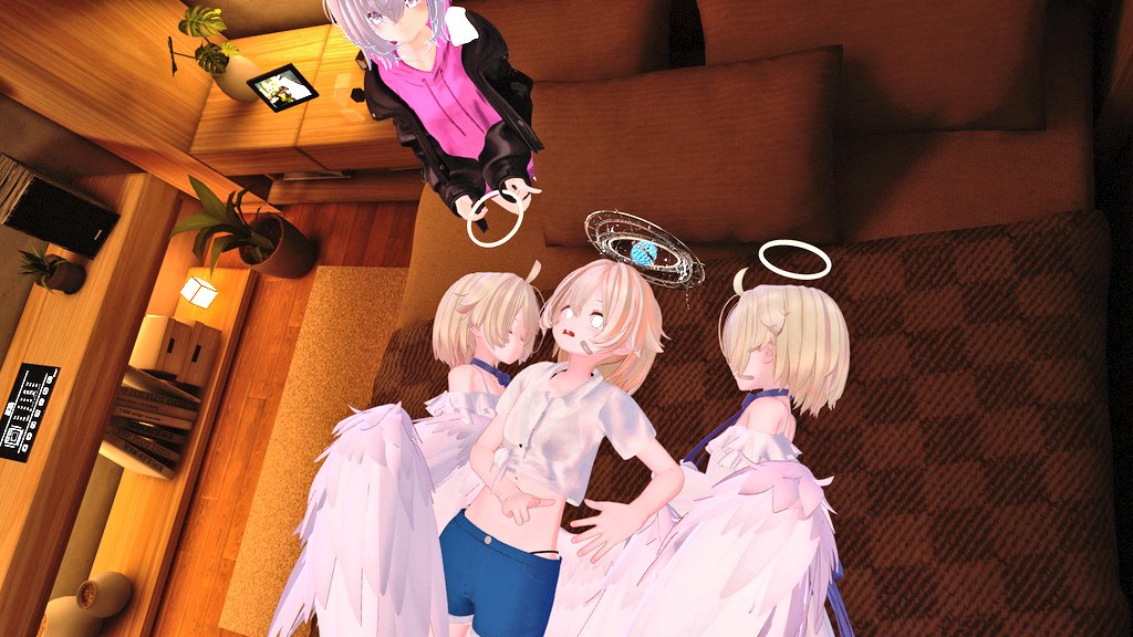 slaslash_if's tweet photo. お砂糖にサナティアを侍らせてるところを見られました https://t.co/ooLJYV8FKB