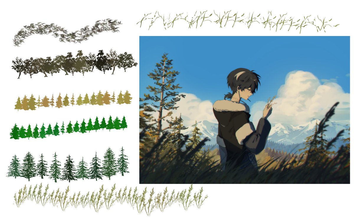 clipstudio_kr's tweet photo. 🎨클튜 에셋 추천 소재🎨

!추천! 풀 브러시 특집

터치 한 번으로 배경에 풀과 나무를 추가할 수 있는 브러시를 소개해 드립니다!✨

https://t.co/X5SpVvdNV7
https://t.co/1a7Y0xAUgv
https://t.co/b37Ey83BCQ
https://t.co/xSQq4LMeeO https://t.co/c49tDmzB9y