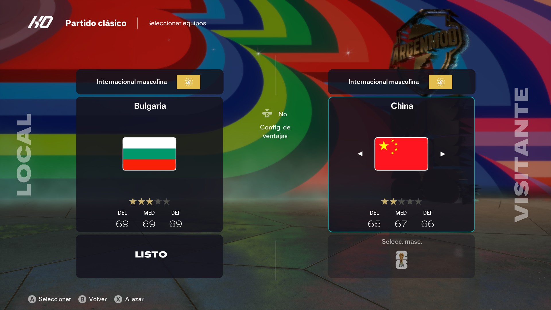 ARGENMOD New national teams are joining the Mod