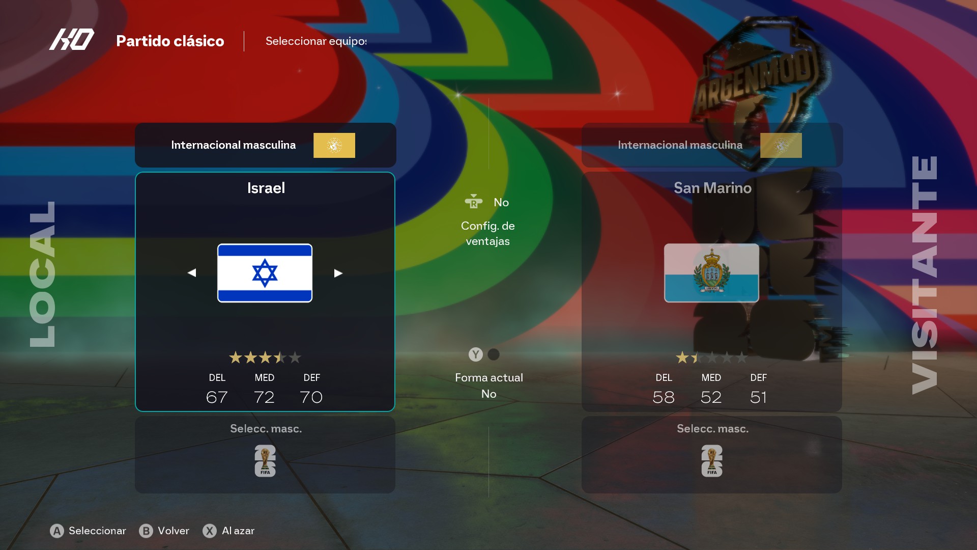 ARGENMOD New national teams are joining the Mod