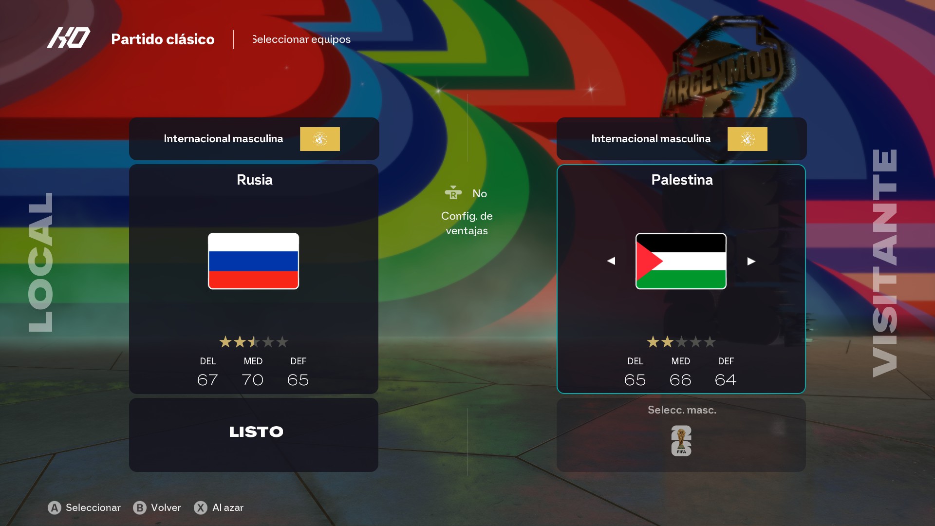 ARGENMOD New national teams are joining the Mod