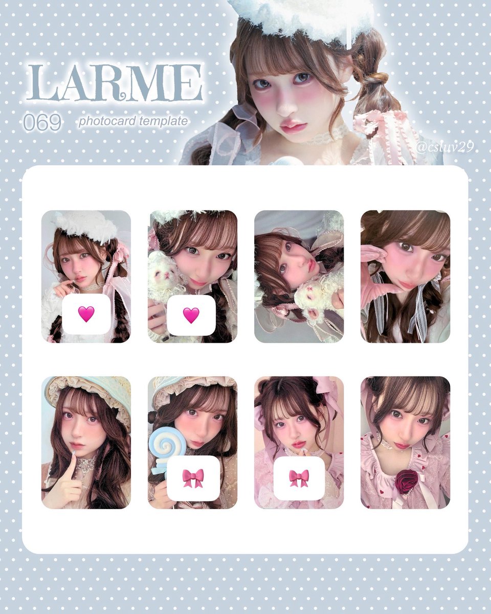 tyumitaro's tweet photo. LARME トレカ 交換
桜庭遥花  CUTIE STREET きゅーすと

譲…画像🩷
求…画像🎀

郵送での交換希望です。
お心当たりのある方お気軽にお声掛けください。

#きゅーすと交換 #LARME交換 https://t.co/ED78BoV2Ij