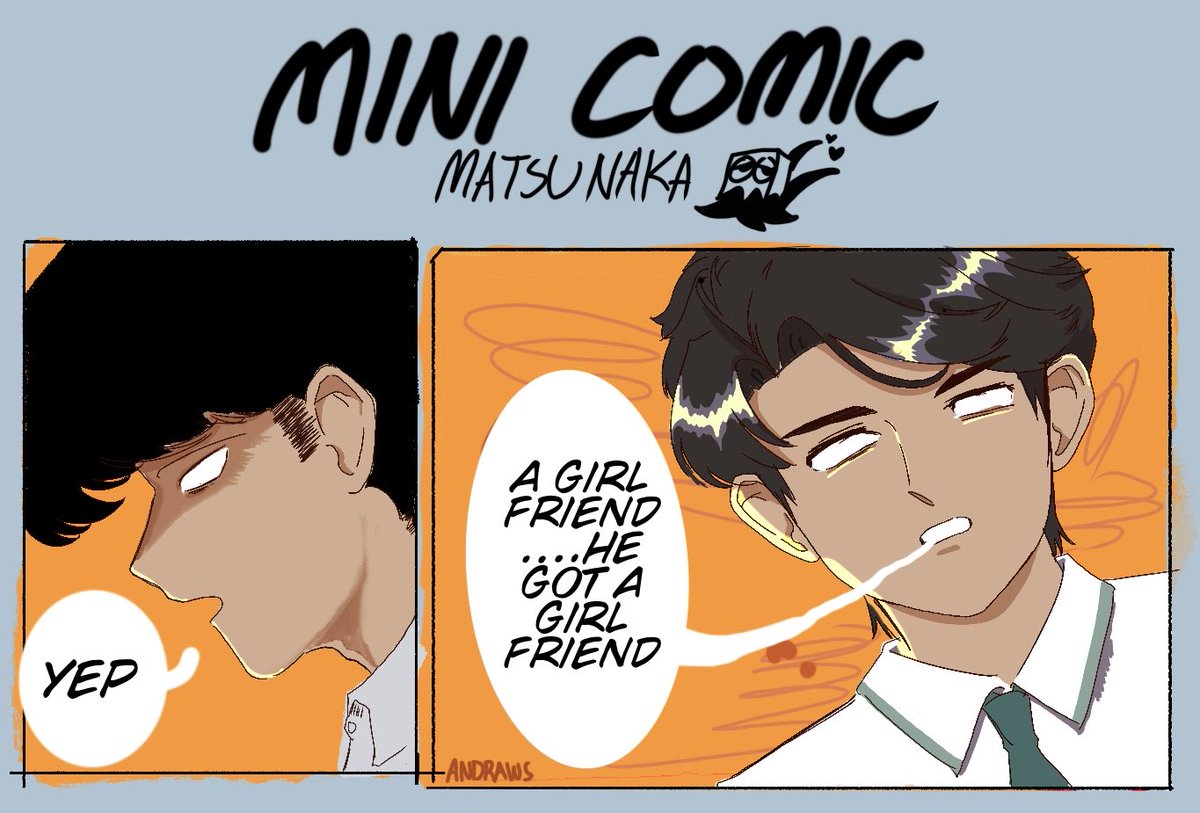 ANDRAWS_BL's tweet photo. Short Matsu Naka comic
Nakamura x Matsumura https://t.co/Ffh3iAisBR