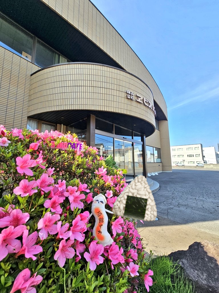 ebisupack's tweet photo. 函館は晴れ時々曇り☁

6/18はおにぎりの日🍙

「おにぎり」と「おむすび」に明確な違いはなく、基本的に同じものを指すそうですよ😲

久しぶりに1つだけHAKODATEスタンドが隠れています‼️

 #企業公式が地元の天気を言い合う https://t.co/SdBYN5Uz5A