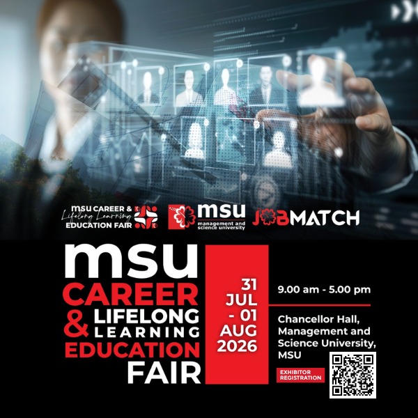 msuacademy's tweet photo. 🌟 Why Join MSUCEF 2026?
Connect with 2,000+ students, graduates, alumni &amp; working professionals while strengthening your employer branding and recruitment visibility.
Register now: https://t.co/qIwF7M0QrS
📲 Scan QR code to register
#MSUMalaysia #MSUCEF2026 #MSUAcademy https://t.co/RxXeWYL3Ym