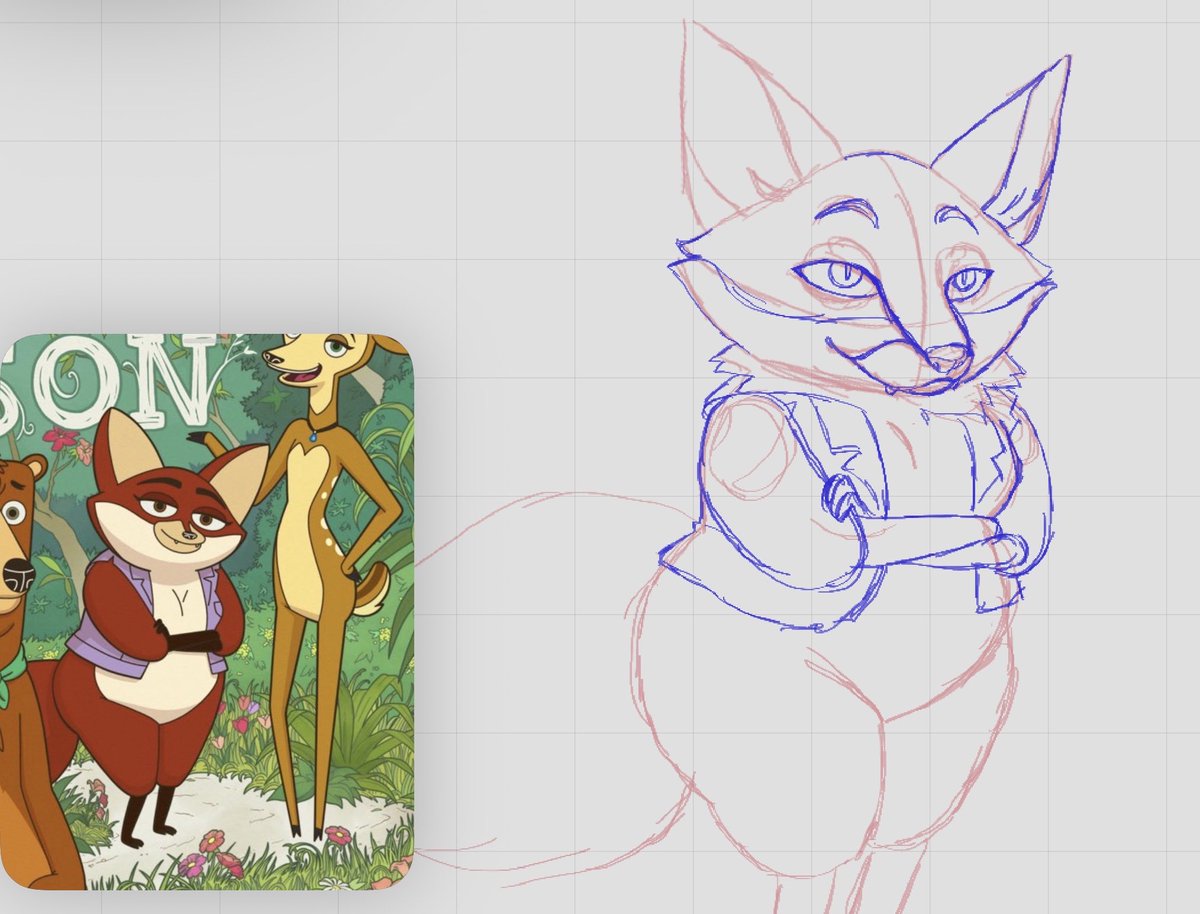 M0thSpamm's tweet photo. In the works. I’m going to redo Fawn https://t.co/AckzORQ2lK