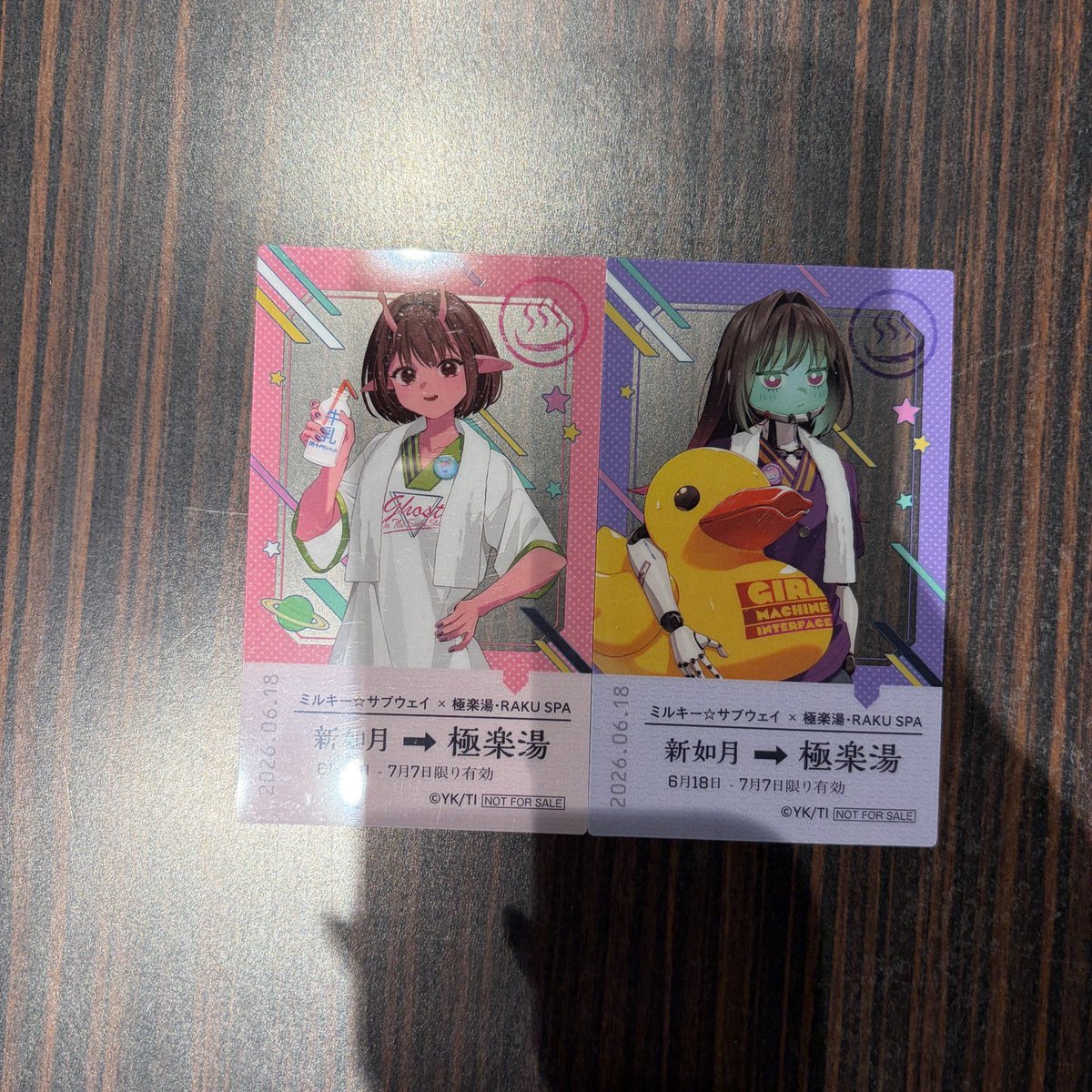 mmi__p0419's tweet photo. 【交換】銀河特急ミルキーサブウェイ ミルサブ 極楽湯 コラボ コースター レトロカード ボトルマーカー 特典 クリアカード ��ロ レア キーホルダー

《譲》マキナ チハル アカネ マックス

《求》カナタ カート

✧ホロコースターはカナタを求めております
✧マックスはカートのみ
✧本日神田or郵送 https://t.co/AfouFgkXU2