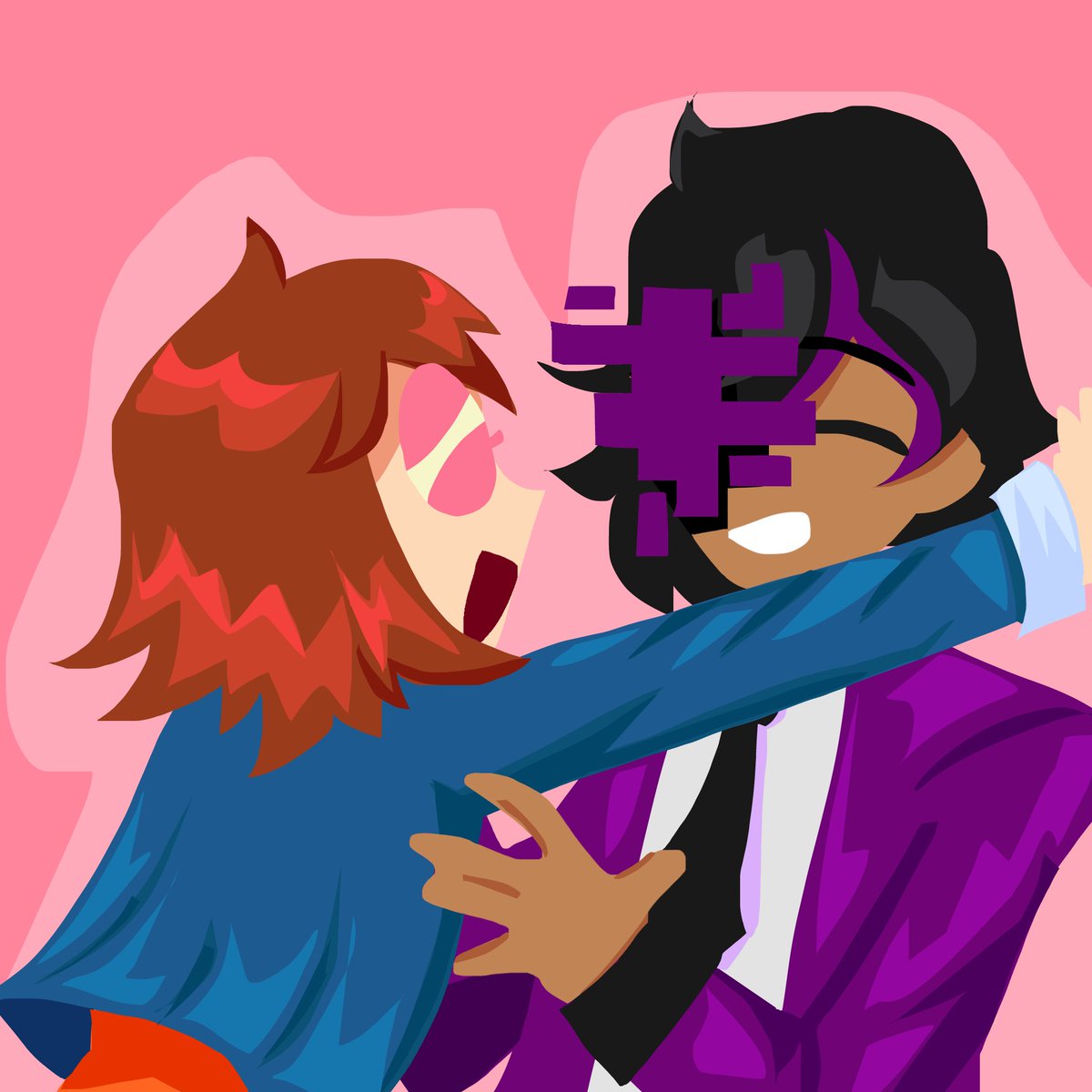 D4nd3li0nYUH's tweet photo. Additional one I just did (idk how to draw Ash’s hair I’m sorry ok😭) https://t.co/w8c4pTFhQB