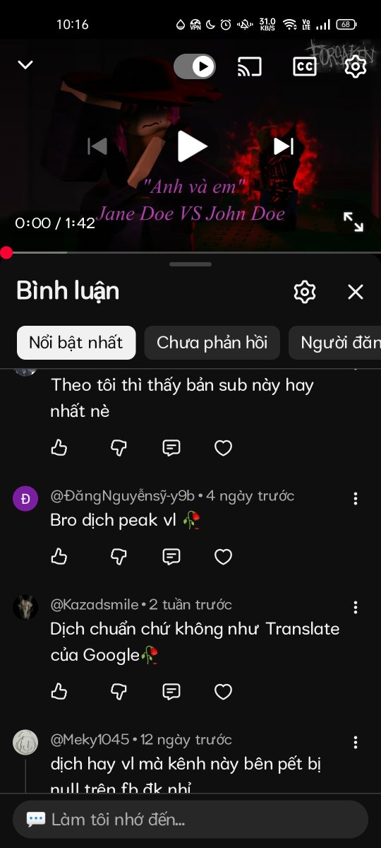huydarkb's tweet photo. Mọi người đánh giá cao bản dịch của mình thật :)) nhưng cảm ơn nhé https://t.co/JANFJuy4da