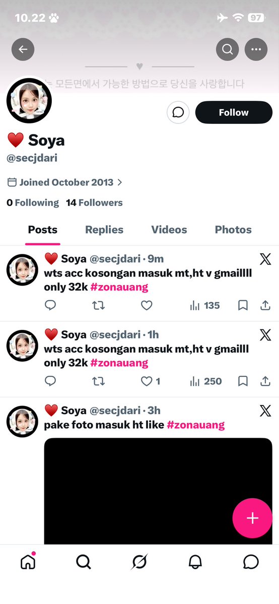 owrieno's tweet photo. JANGAN PERNAH BELI ACC MASUK HT NYA DIA YA GUYS DIA SCAM @.secjdari @.secjdari @.secjdari QRISNYA GANTI GANTI STAY AWARE CROSSCHECK SELALU #zonauang https://t.co/D6c551zxOb