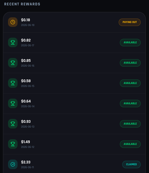 KLYieldWallet's tweet photo. June 17 result: 
+$0.82

Less than a dollar.

Still...

it arrived without asking for another hour of my life.
That thought still feels strange to me. 🇲🇾

#DeFi #Web3 #malaysian https://t.co/Bxaeda5YNd