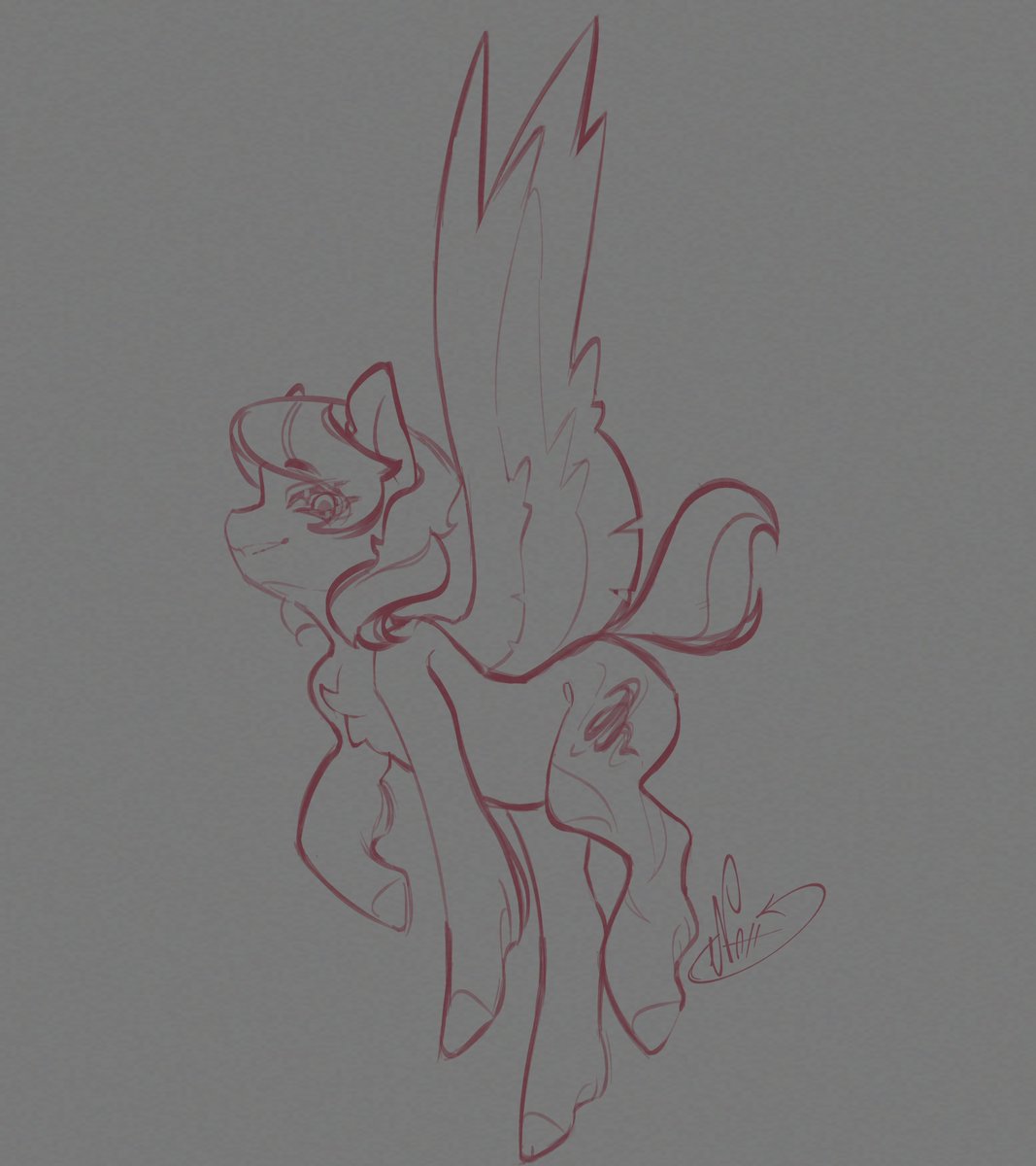 Natzu0w0's tweet photo. i just saw the art of; @Blueink_2501 and i FELL in love with it! i took one of their drawings as reference for this little practice :] https://t.co/MAVK72iLyJ