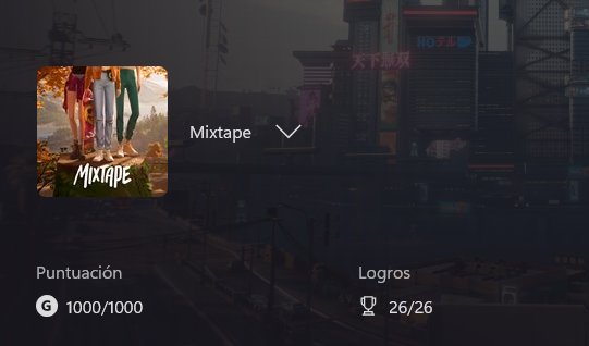 Worrixd's tweet photo. Mixtape completado al 100%

Un gran juego, que no merecía el hate que se llevo https://t.co/lBd9sH6tN3