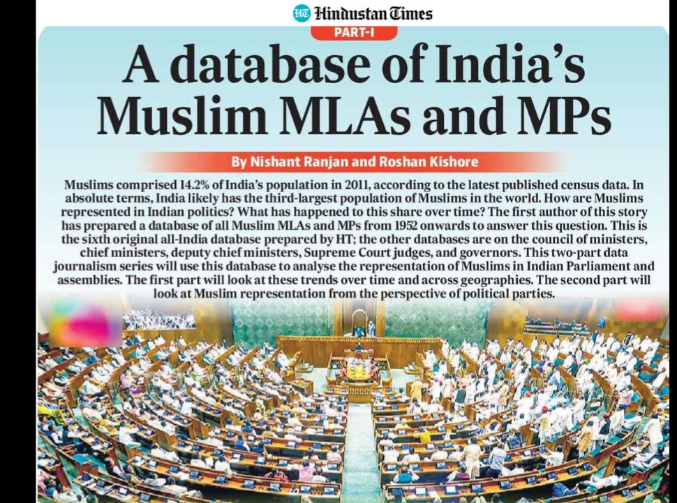NishantTISS's tweet photo. A new database on all the Muslim MLAs/MPs since 1952.
https://t.co/H3yEJyxnxe

With @Roshanjnu https://t.co/DQa8MNDBcK