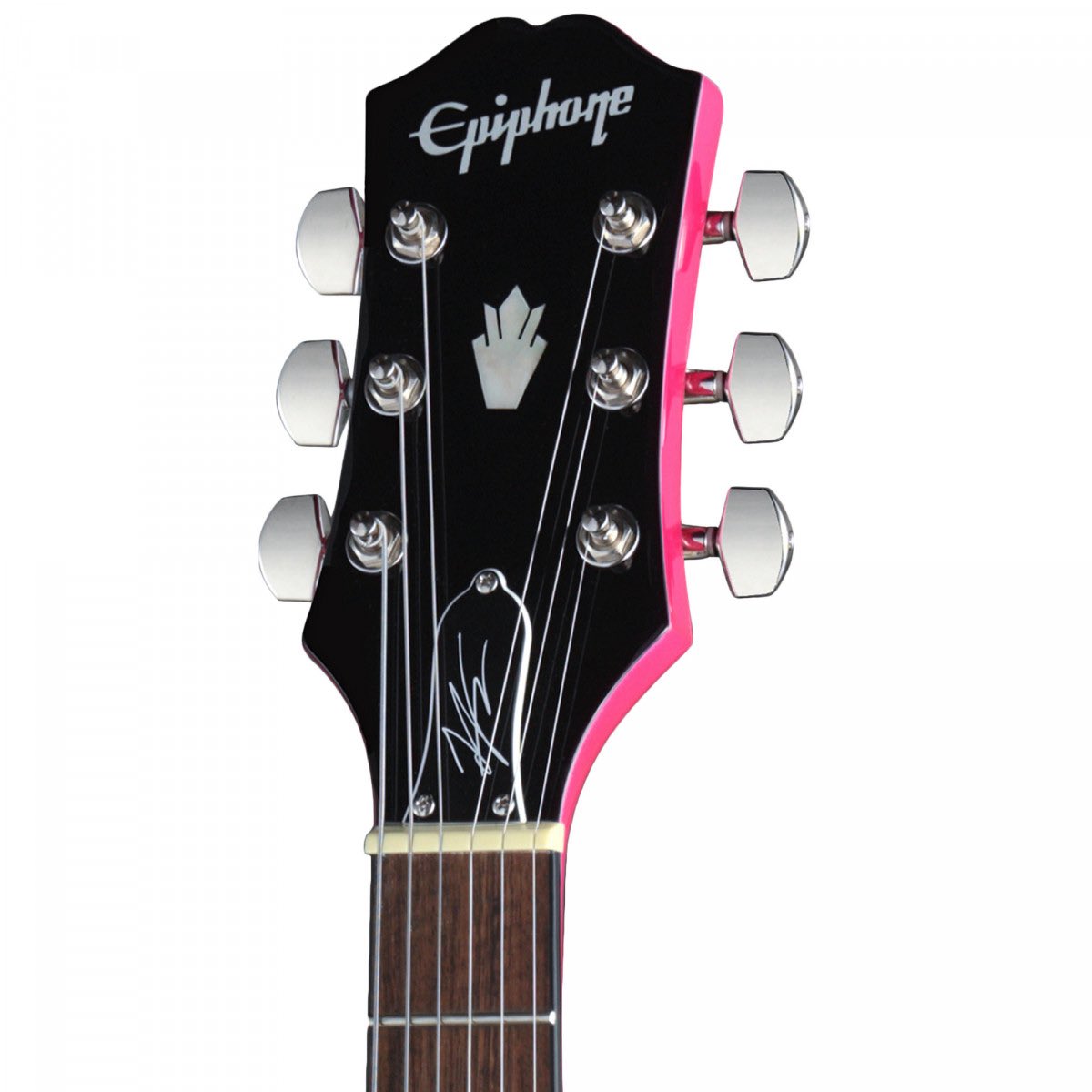 EN7ernally's tweet photo. Jay “Raoul” SG Tribute Plus guitar details ✨

SO FREAKING PRETTY 😭🩷 https://t.co/a0TjMHQc6U