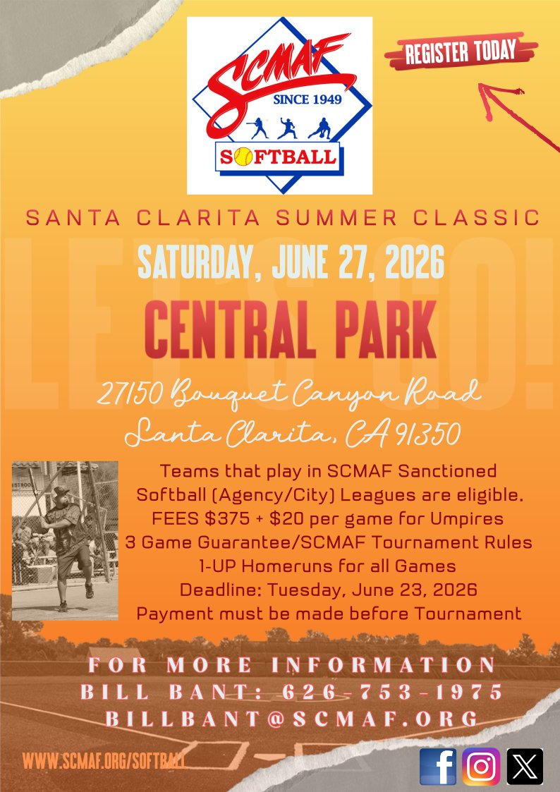 SCMAF's tweet photo. Two tournaments. One day. Let's Go!
#SCMAF #Softball #TournamentDay #PlaySCMAF #Road2TOC #GameOn https://t.co/l6utaycDVy