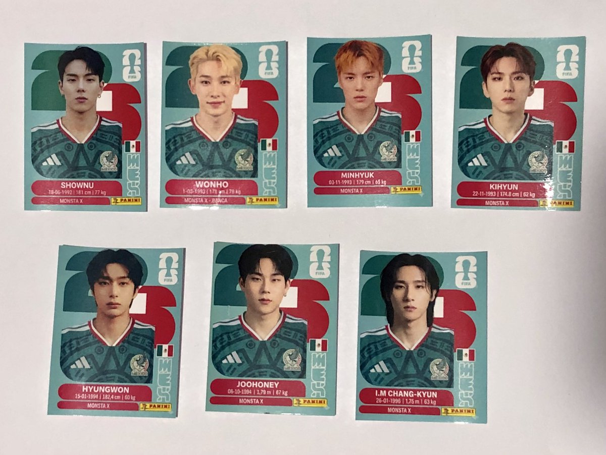 wonniecoenffl's tweet photo. Tomorrow Mexico vs Korea the winner takes Monsta X https://t.co/porOTLjN8H