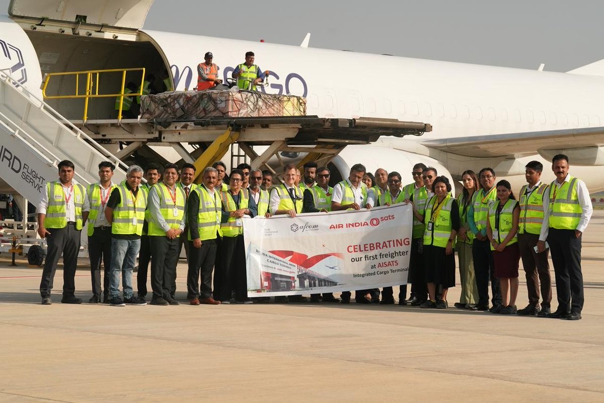 Afcom Holding - AFCOM has successfully operated a cargo flight to Noida ...