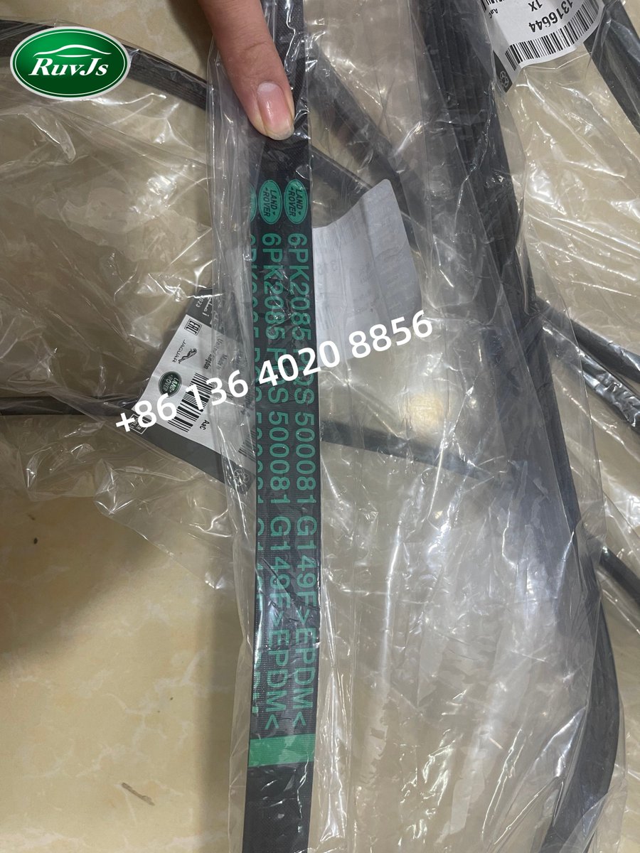 YanpingCai3's tweet photo. Engine Belt Fit  4.0L V6 Petrol  PQS500081  1316644
for Land Rover Discovery 3 2005-2009 Discovery 4 2010
📱📲WhatsApp+86 136 40208856
📱📲WeChat: SJCLandRover
#RuvJs #landrover #landroverparts #Defender #DiscoveryIII #DISCOVERYIV #DISCOVERYSport #FREELANDER2 #NEWDEFENDER2020 https://t.co/wO3WiKNfvF